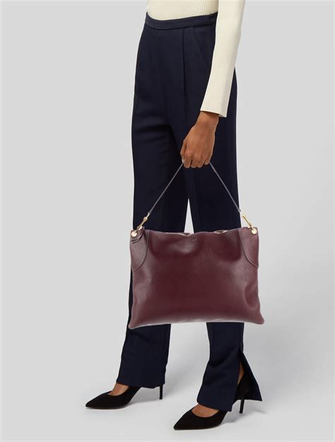 celine flat shoulder bag